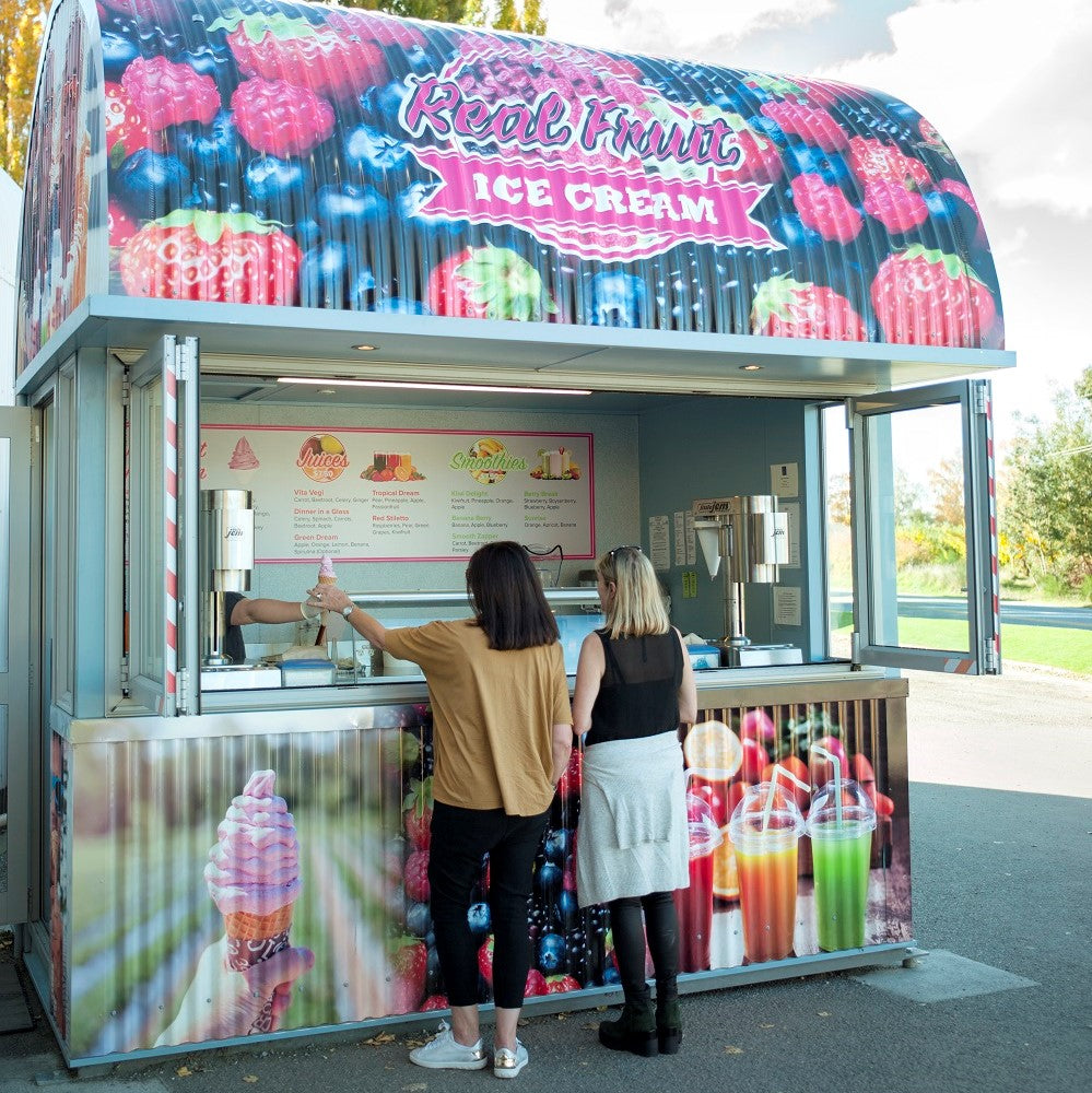 Real Fruit Ice Cream & Smoothies!