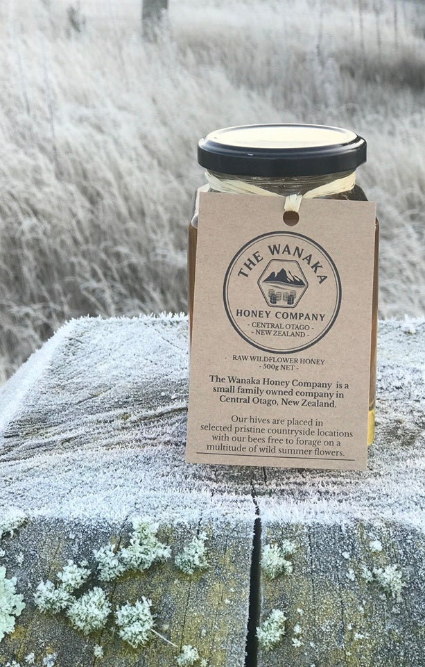 Wanaka Honey Raw Wildflower 500g - Jackson Orchards