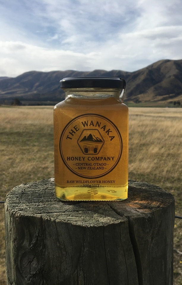 Wanaka Honey Raw Wildflower 500g - Jackson Orchards